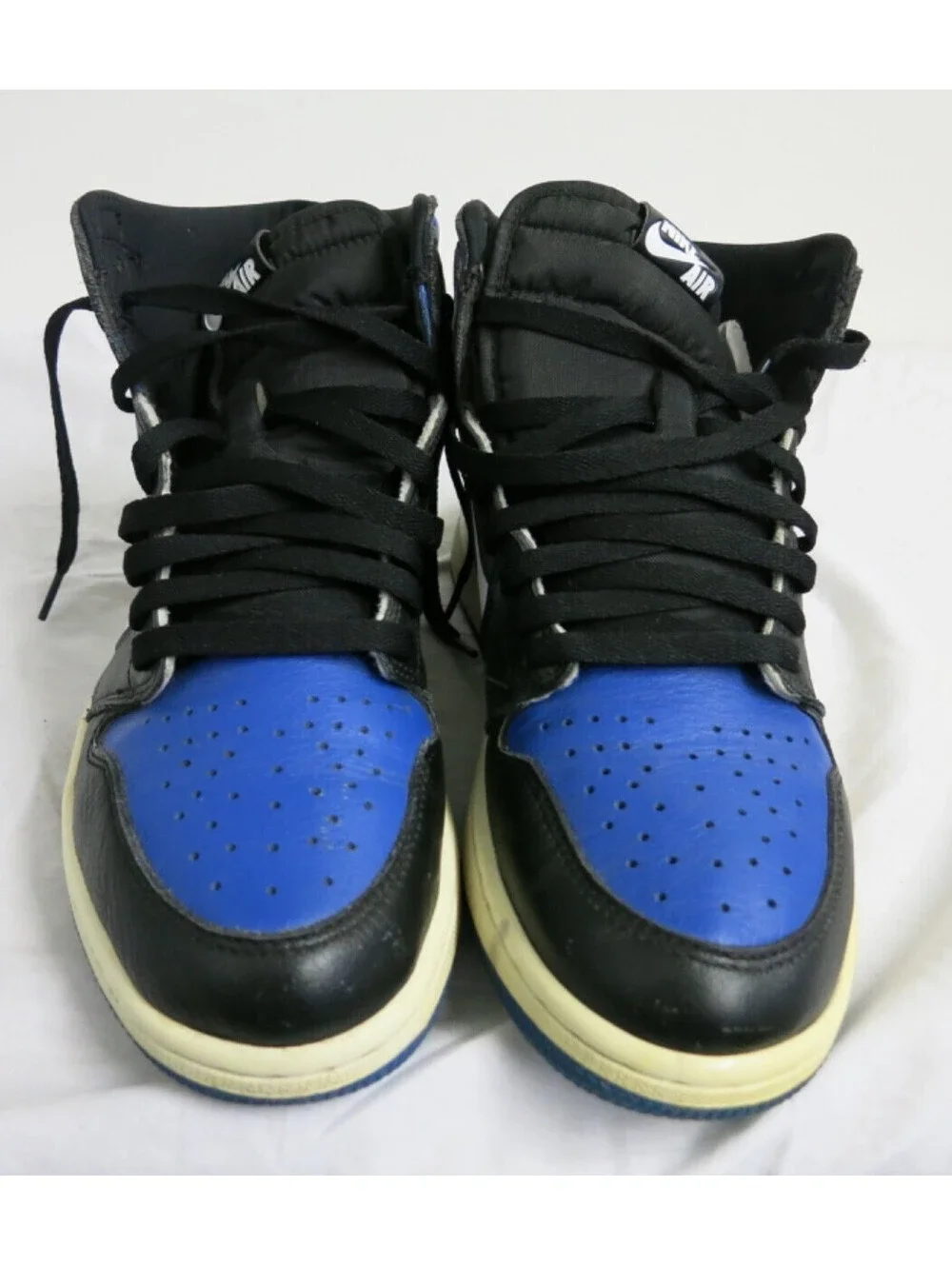Jordan Air Jordan 1 Retro High OG Royal Toe 2020 555088-041 sz 9.5